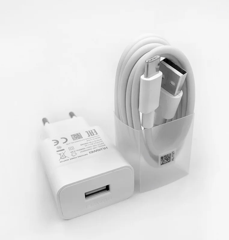 Оригинальный HUAWEI 5 V 2A EU зарядное устройство + micro адаптер usb type C для nova 3i 2i honor 8x 7c p6 p7