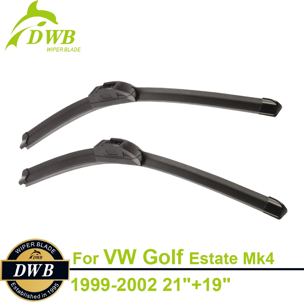 Wiper Blades for Volkswagen Golf Estate Mk4 1999 2002 21"+19", 2pcs