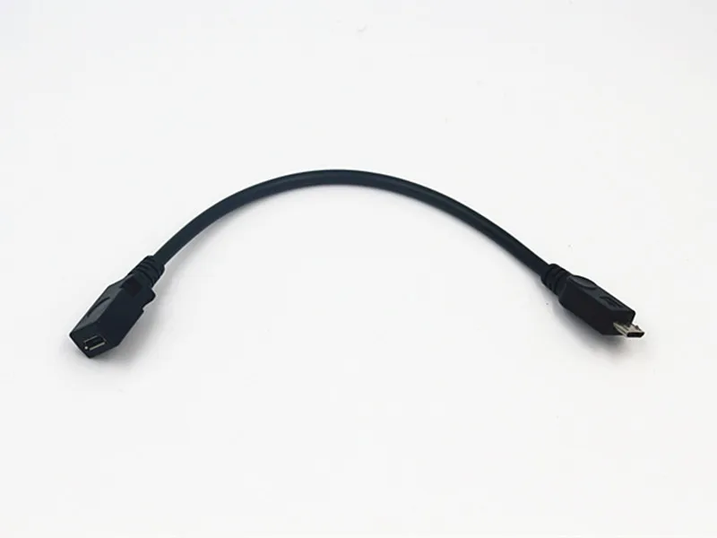 Micro USB B Мужской Женский MF Удлинительный зарядный кабель шнур провод конвертер
