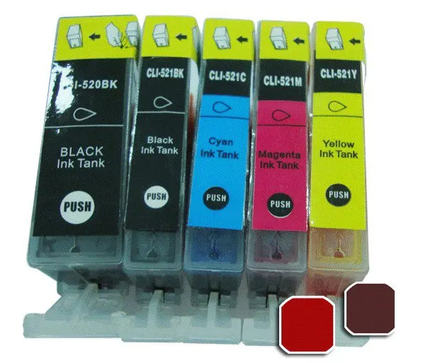 Aliexpress.com : Buy 5Pcs PGI 520 Ink Cartridge for Canon iP3600 ip4600 ip4700 MP540 MP560 MP620