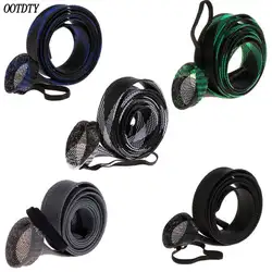 Fishing Rod Cover PET Mesh Anti Scratch Protector Pole Portable Storage Protection Sleeve Universal Elastic Stretch Professional Fishing Rod Cover PET Mesh Anti Scratch Protector Pole Portable Storage Protection Sleeve Universal Elastic Stretch Professional