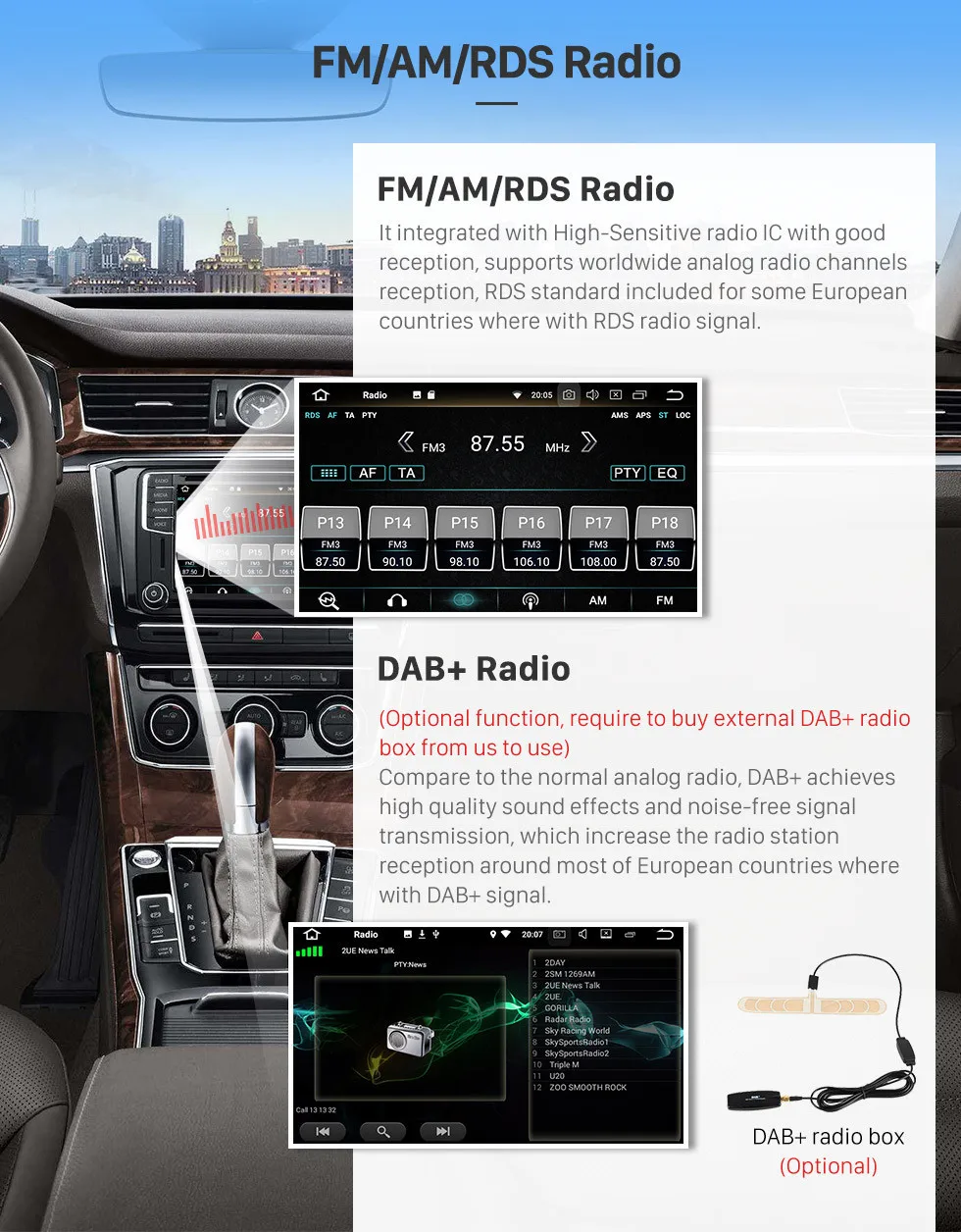 Perfect Clearance Seicane 4GB 8-Core Android 8.0 7inch GPS Car Radio For 2008-2015 KIA BORREGO DVD Multimedia Player 1080P Video Stereo 8