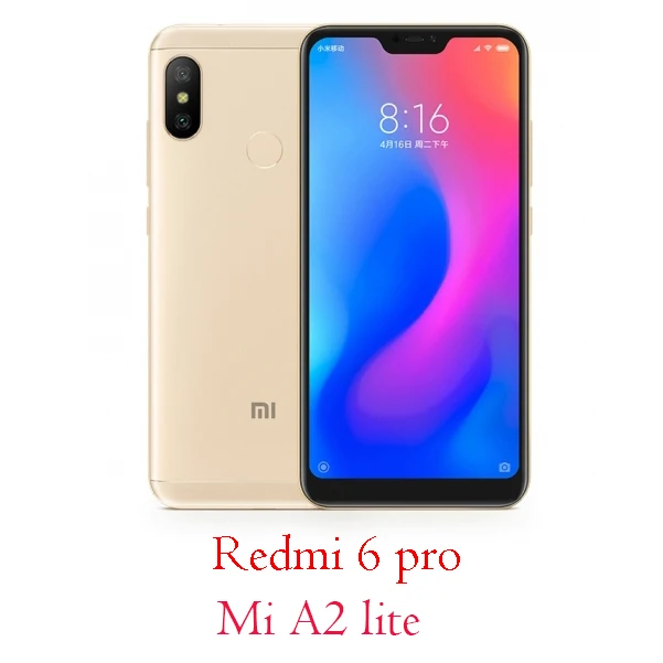 Задняя камера со стеклянным объективом для Xiao mi Red mi 5 6 6A plus pro/S2/Y2/Note 4 5 6/mi A1 A2 lite 8 SE/mi x 2 S/mi Max 3 - Цвет: Redmi 6 pro