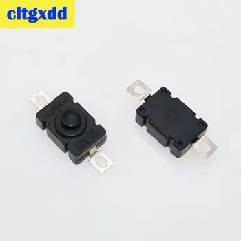 

cltgxdd 10pcs 1.5A 250V AC Self Lock Push Button Switch KAN-28 Glare Flashlight Switch 2P-On-Off Patch Type Control Switch