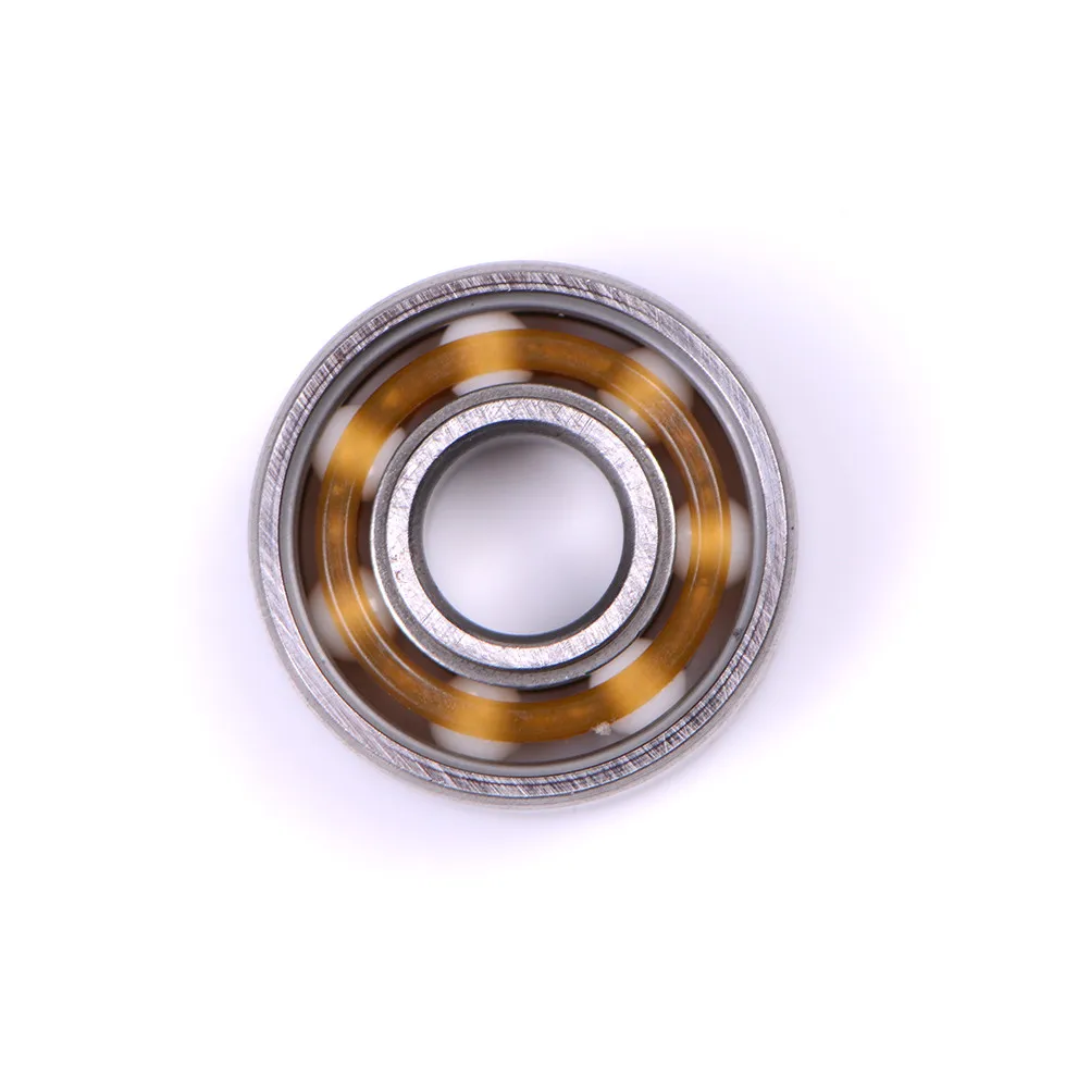 

JETTING 1pc 608 Ceramic Alloy Inline Speed Black Ball Bearing For Finger Spinner Wear Resistant Skateboard Bearings