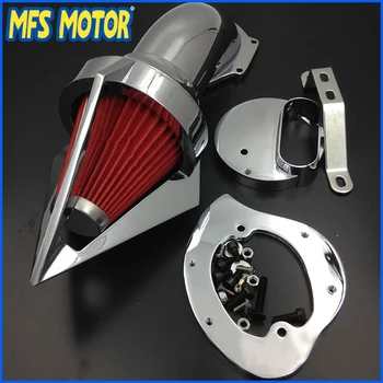 

Cone Spike Air Cleaner for Yamaha V-Star 1100 Dragstar XVS1100 1999-2012 CHROME Motorcycle Part