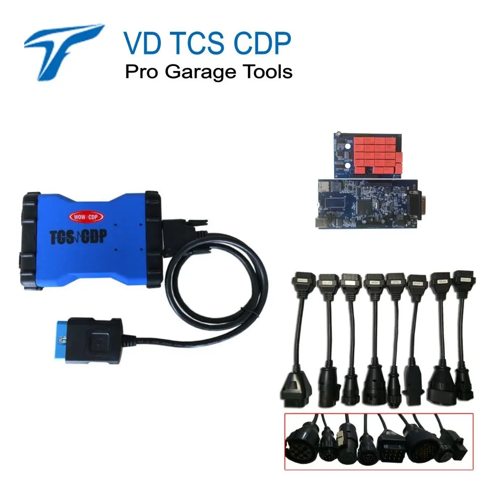 Лучшее совпадение! Tcs CDP PRO plus с 2015 3 R3 keygen Bluetooth obd2 диагностический инструмент + 8 шт.