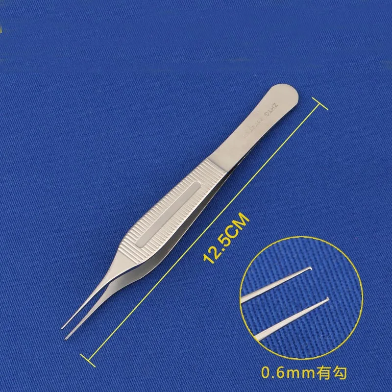 Edison scorpion Double Eyelid Plastic Surgery Tool Stainless Steel Tweezers Straight Hook
