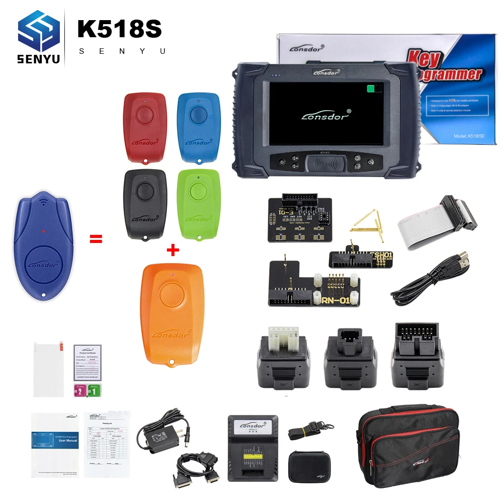 

LONSDOR K518S Key Programmer Full Version K518 No Need Tokens Free Opdate Online Odometer Adjustment for Toyota all Key Lost