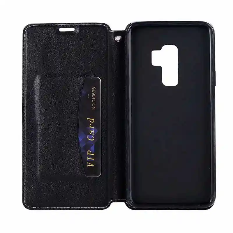 Для Galaxy (A6 плюс J2 Pro J4 J6) 2018 сосать Магнитная застежка кожаный бумажник чехол