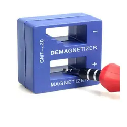 Высокое качество Magnetizer размагничивания инструмент отвертка Магнитная разные цвета 1 шт