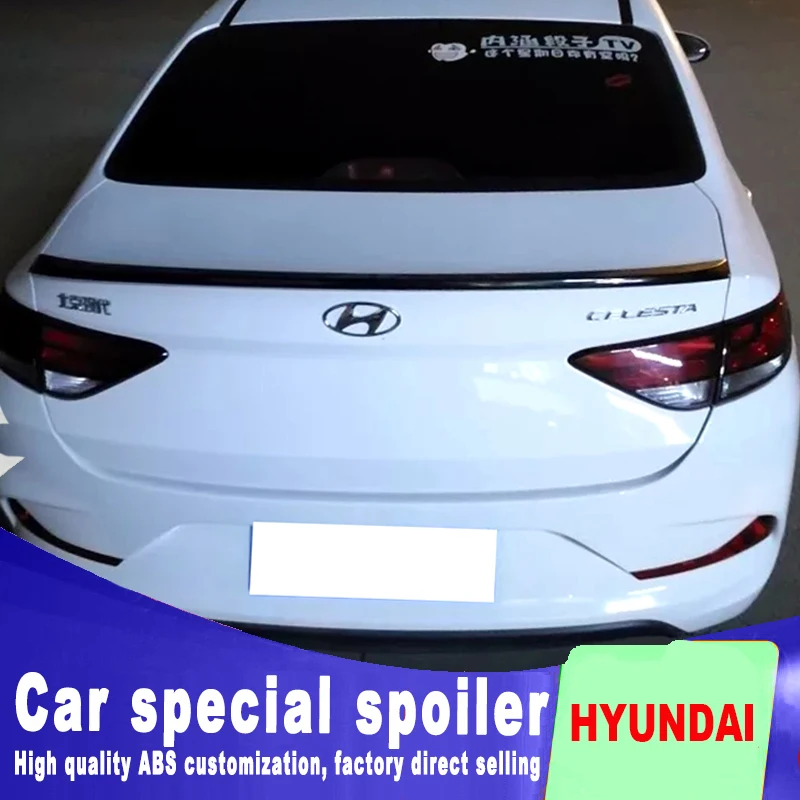 Новый дизайн высококачественный материал ABS для HYUNDAI ELANTRA CELESTA 2017 спойлер на