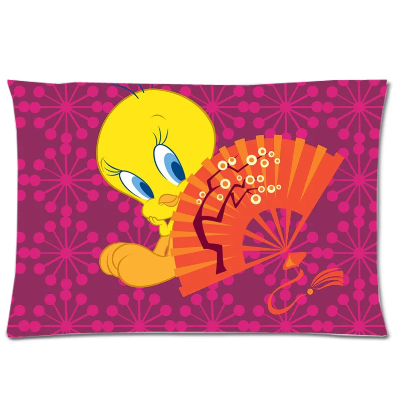 Amazing Cartoon Tweety Bird Pillow Case Standard 20 X30 Rectangle