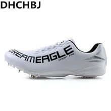 Весенние кроссовки унисекс для бега с гвоздями; весовой светильник для мужчин и женщин; спортивная обувь из искусственной кожи с шипами; теннисные кроссовки