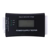 Цифровой ЖК-дисплей Тестер питания компьютера 20/24 Pin проверка быстрая мощность тестер напряжения диагностические инструменты для ATX BTX ITX