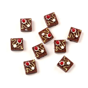 

LF 20Pcs Mixed 12x12mm Cake Resin Cabochon Flatback Decoration Crafts Embellishments For Scrapbooking Diy Accessories