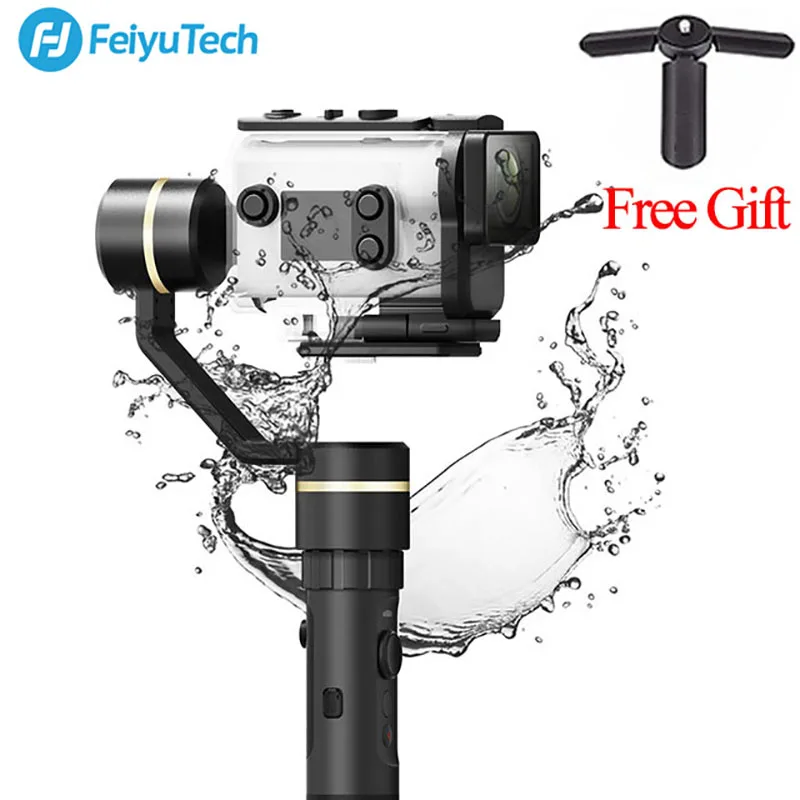 

FeiyuTech Feiyu G5GS Gimbal 3-Axis Handheld Stabilizer for Sony AS50 AS50R Sony X3000 X3000R Camera Splash Proof for 130g-200g