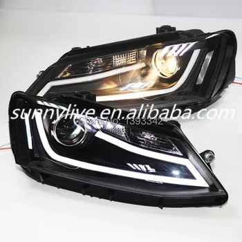 

For VW New Jetta MK6 / Sagitar LED Headlight 2012 year JY Type