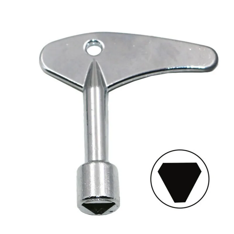 

Delta Switch Key Wrench With Accessories Universal Triangle Train Electrical Cupboard Box Elevator Cabinet Alloy