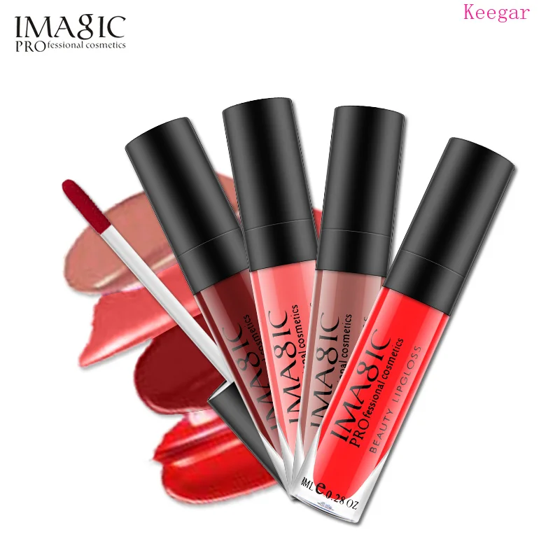 

IMAGIC 23 color matte lipgloss Moisturizer Waterproof Long Lasting Gloss Beauty makeup lip gloss fashion lip