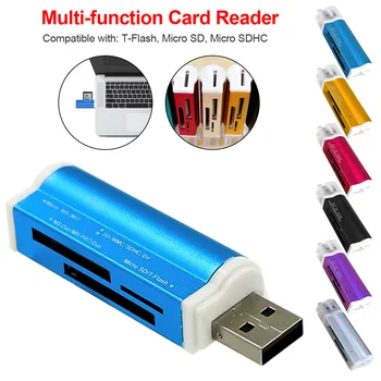 

Memory card reader For All in 1 USB 2.0 Multi Memory Card Reader for TF M2 smart adapter multi-function