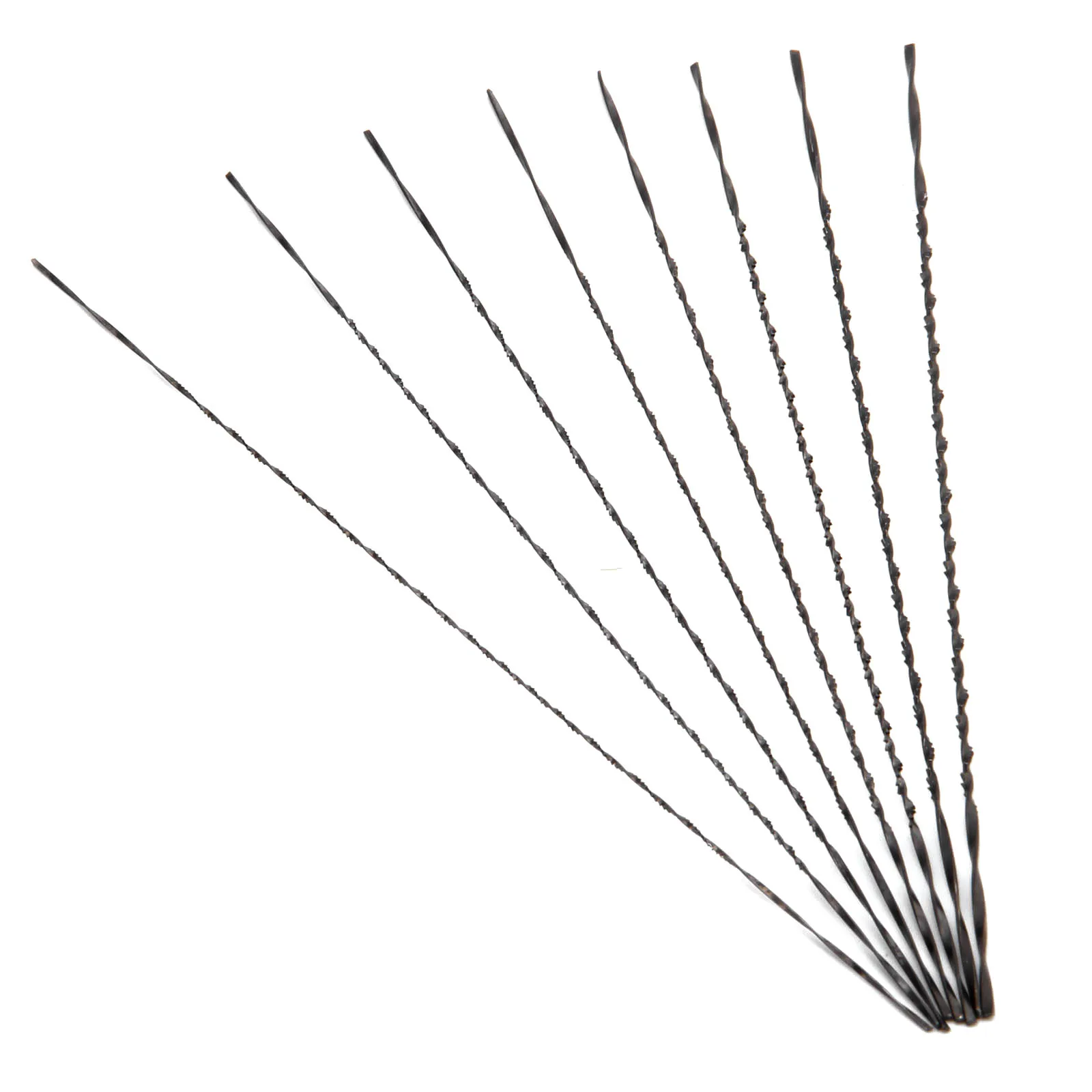 DRELD 12Pcs 130mm Scroll Saw Blades 1 8 Carbon Steel Jig Saw Blades