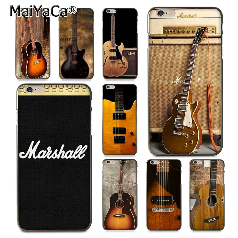 Чехол для телефона с гитарой Love Gibson iphone 11 12 Pro XR XS Max 8 7 6 6S Plus X 5 5S SE | Мобильные