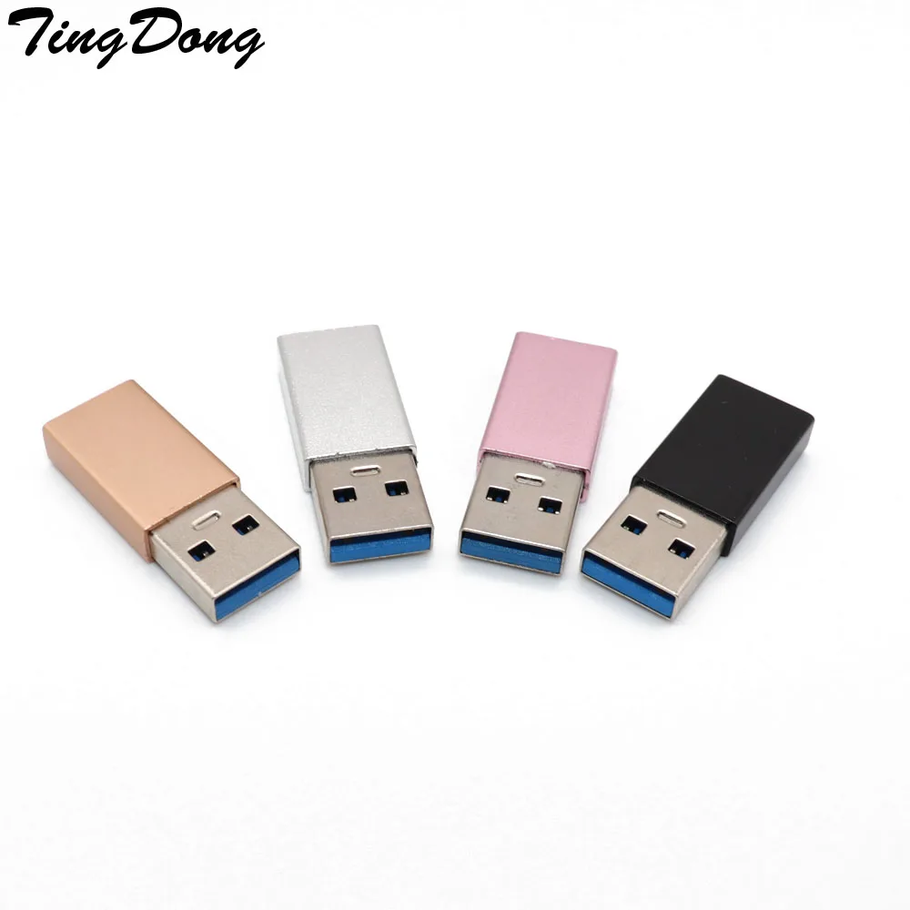

TingDong High Quality Converter Adapter USB C to USB Adapter USB Type C Female to USB 3.0 Male Connector Adapter