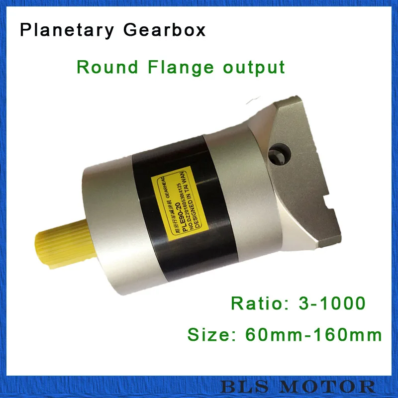 90 мм Планетарный редуктор с 10:1 Передаточное отношение для серводвигатель