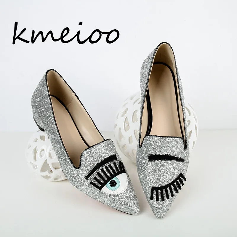 

Women Ladies Slip On Flat Shoes Casual Shoes Solid Fashion Loafer Female frosted face pointed plain flat shoes single shoes