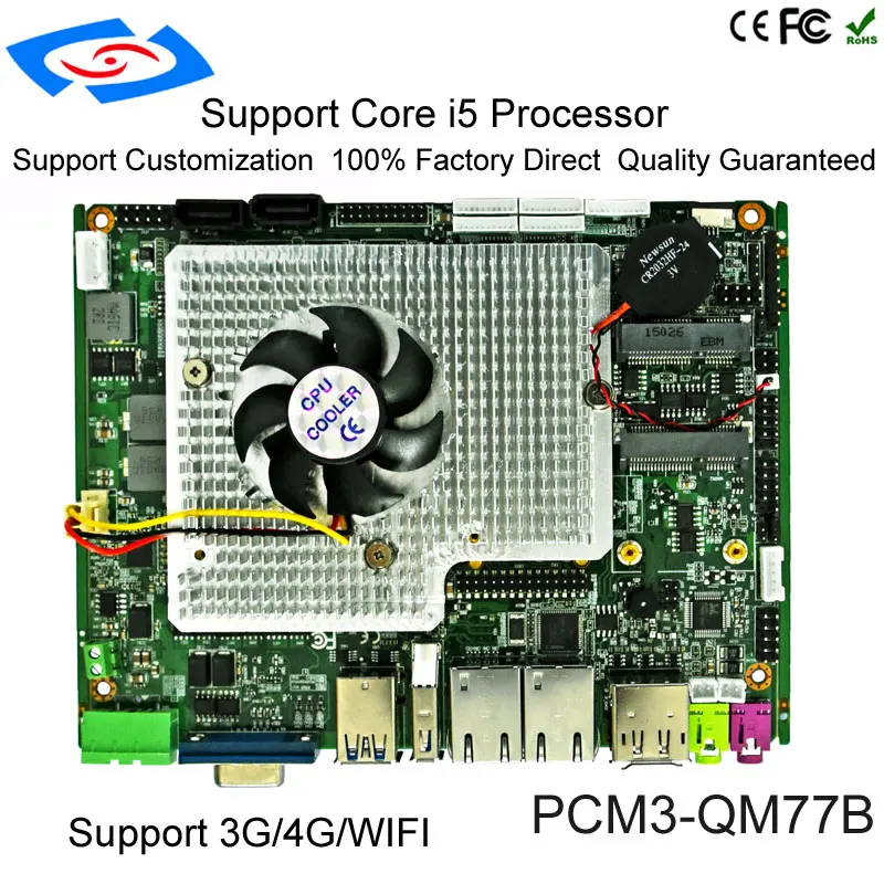 

Best Cheap Embedded Intel i5-2430M Industrial Onboard Memory Motherboard With Touch Function For Tablet PC Mainboard