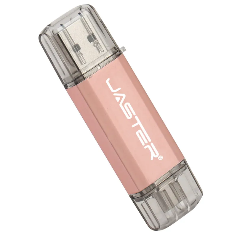 SHANDIAN USB 3,0 горячая Распродажа OTG Usb флешка Тип C ручка-накопитель 4 ГБ 8 ГБ 16 ГБ 32 ГБ 64 Гб USB флеш-накопитель высокоскоростной для устройств типа C - Цвет: Rose gold