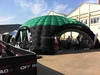 Free shipping 4 entrances 8mx8m inflatable dome tent Inflatable exhibition tent advertising tent 1