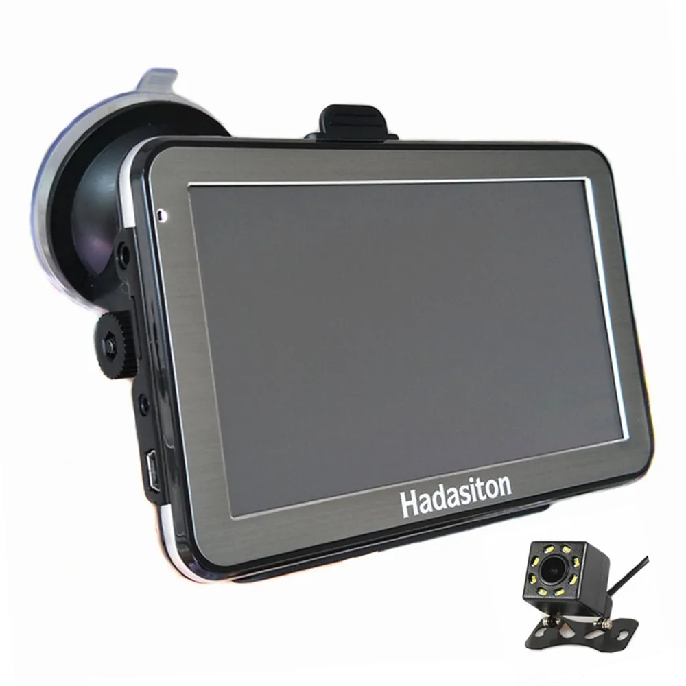 

5" Touch Screen Car GPS Navigation CPU800M 8G Sat Nav FM+Free maps,Bluetooth AV-IN &Rearview camera optional