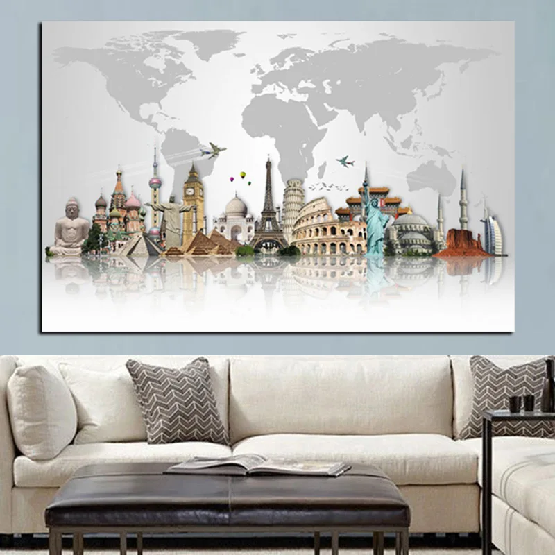 

Buildings Big Ben Tower Map DIY diamond mosaic sales square diamond embroidery rhinestones diamond painting 5d full JS5019