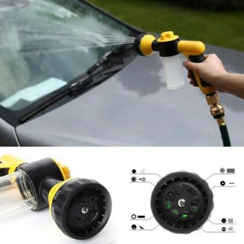 Garden Water Gun Watering Tools High Pressure Washer Car Motorcycle Sprayer Plant Spraying Irrigation Multifunctional Foam