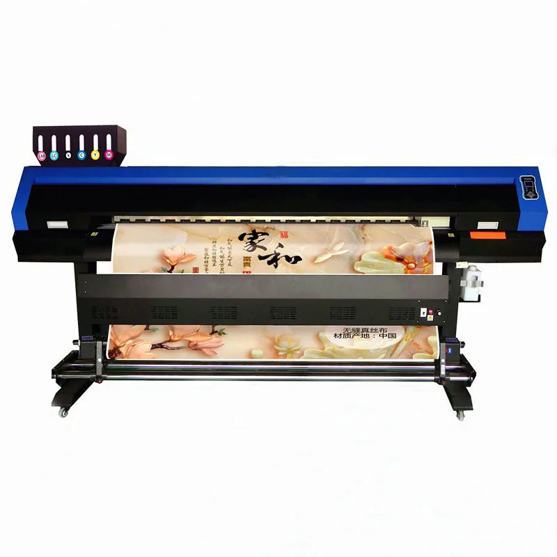 

Cheap digital inkjet printer wide format 1800mm exo solvent printer for fabric