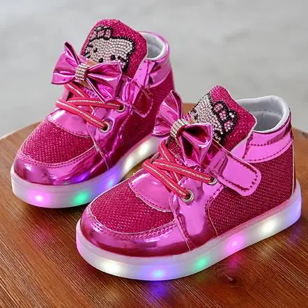 baby fashion led light shoes sale kids shoes kids girls light up sneakers