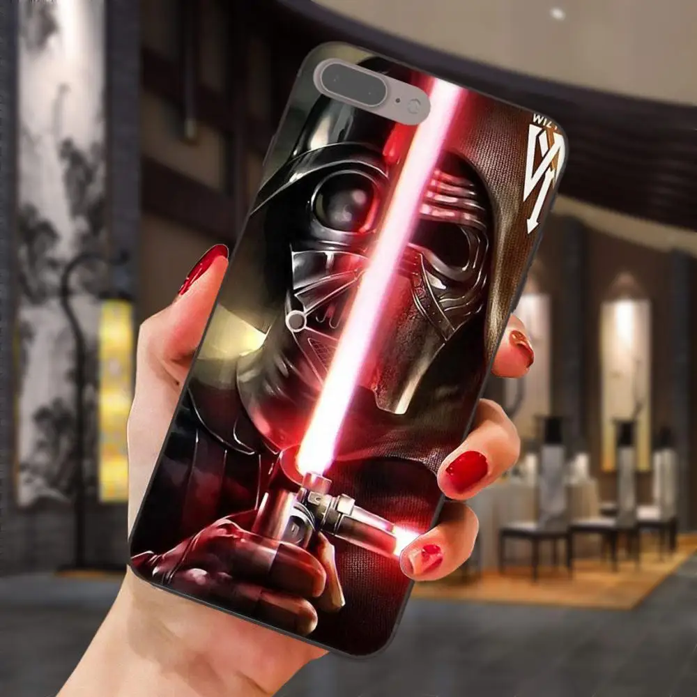 Для Apple iPhone 4 4S 5 5S SE 6 6S 7 8 Plus X XS Max XR TPU чехол для мобильного телефона Darth Vader Smoking Star