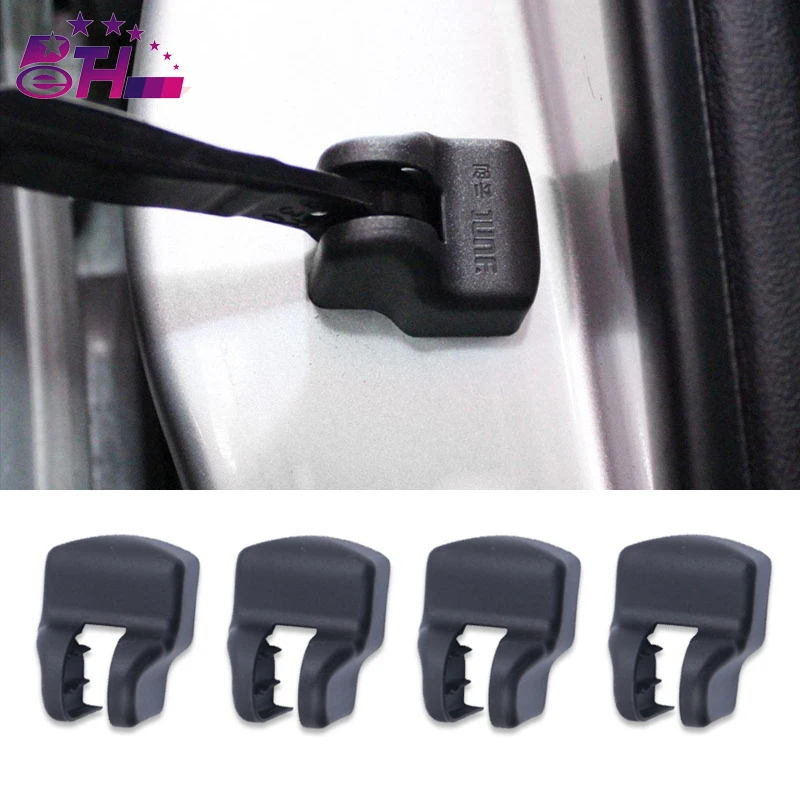 

4Pcs Car Waterproof Rust-proof Door Limiting Stopper Cover Sticker For Toyota LAND CRUISER PRADO COROLLA Vios Car Accessories