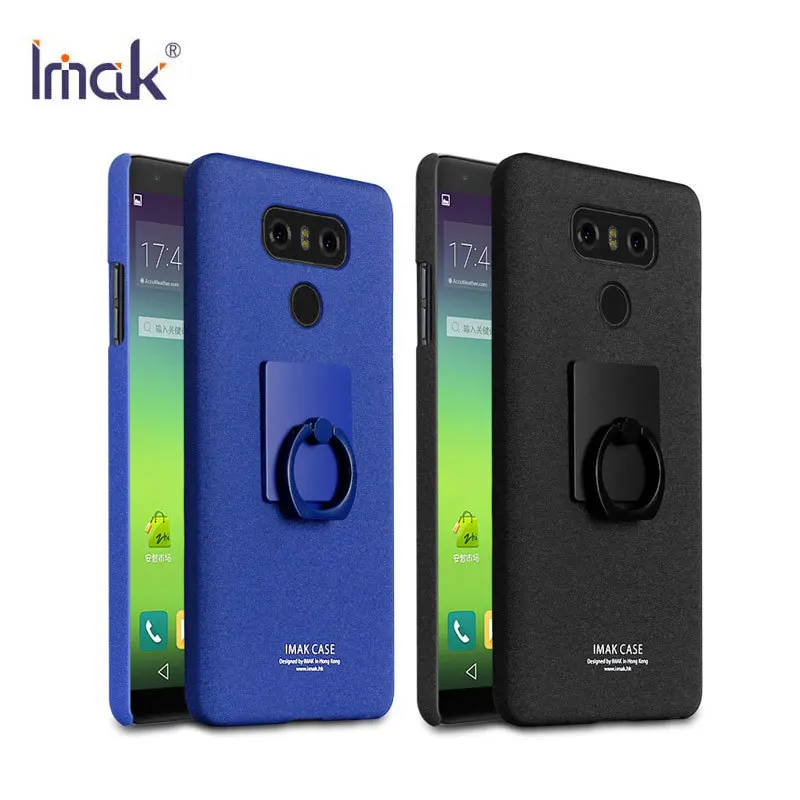 

SFor LG G6 Case IMAK Frosted Plastic Back Cover Case For LG G6 5.7 Inch With Screen Protector