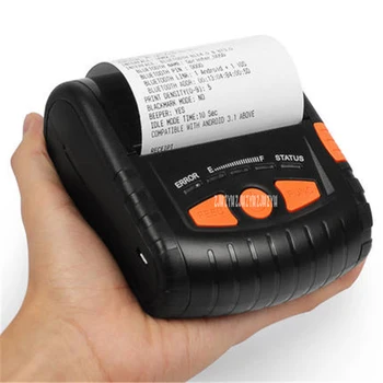 

6pcs PT-380 110- 220V Thermal printer portable self-adhesive label clothing tag supermarket price take-away Bluetooth printer