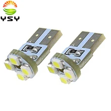 Fabrik Preis 1000 STÜCKE T10 PCB 3528 1210 4 SMD LED 4 Watt 110LM Weißes Licht Kennzeichenbeleuchtung Instrument Lampe Signal Glühbirnen