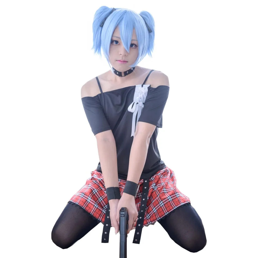 

2018 Assassination Classroom Shiota Nagisa Girl Punk Uniforms Cosplay Costume