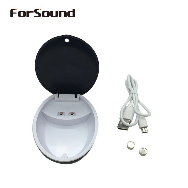 Hearing Aid Rechargeable battery A13 and Charger for Siemens Resound