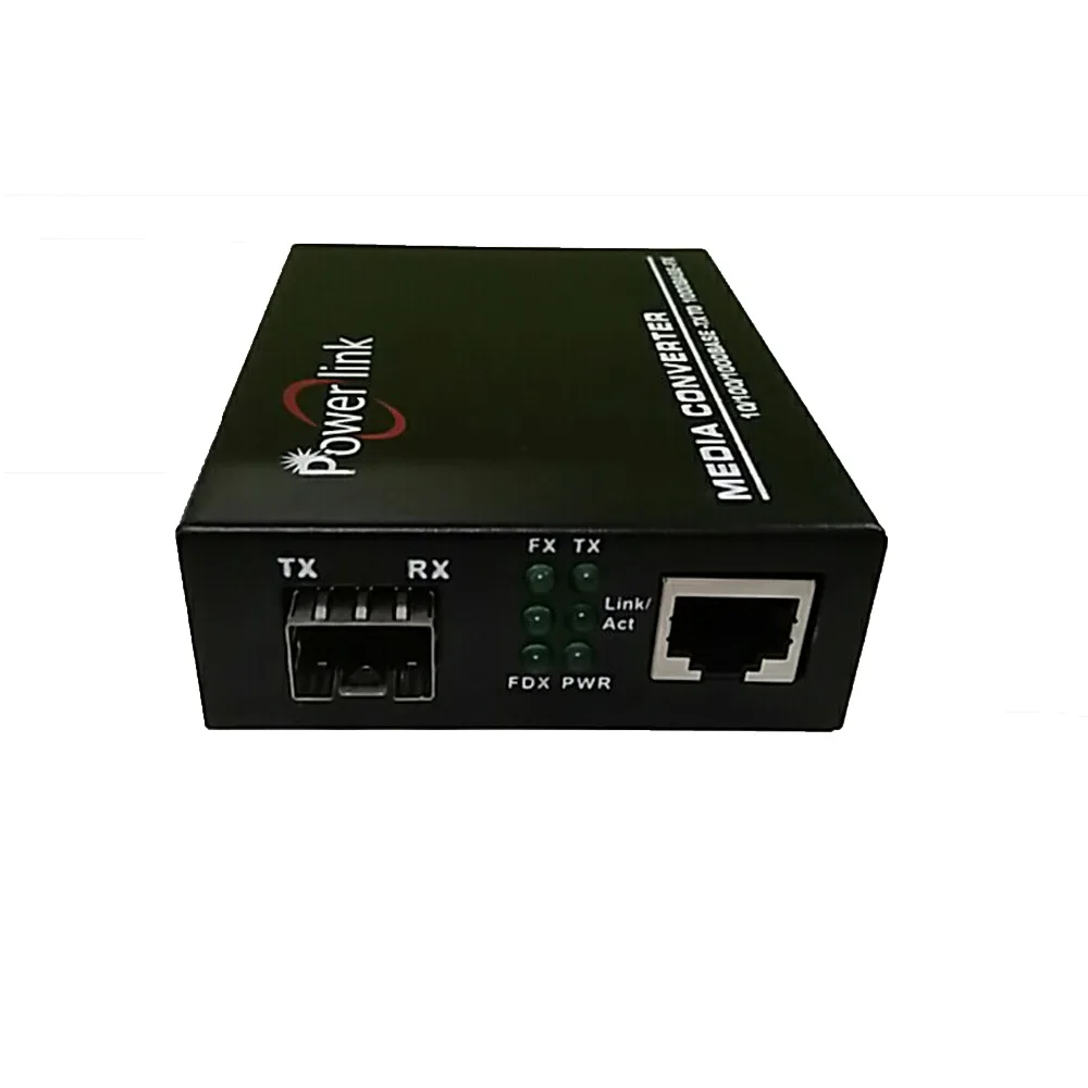 Конвертер медиафайлов sfp 1 gigabit sfp волокна порт 1 rj45 незащищенная витая пара ethernet волоконно-оптический media converter с sfp-слот