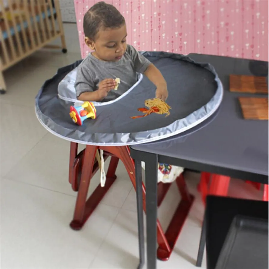 

HOT Baby Dinner Mat Cover TENSKE 1PC Baby Dinner Mat Cover Waterproof Highchair Bumper Pad Place Mat 30