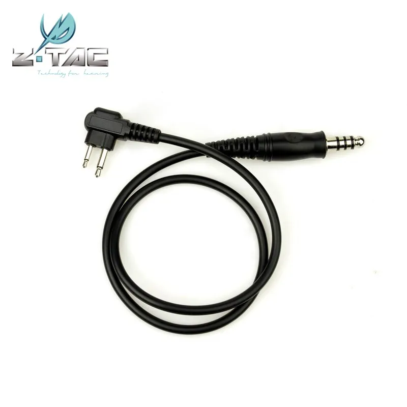 

Z-Tac PTT Electronic Wire For Tactical Headset Radios Outdoor Noise Conceling Earphone z tactical ptt Z124