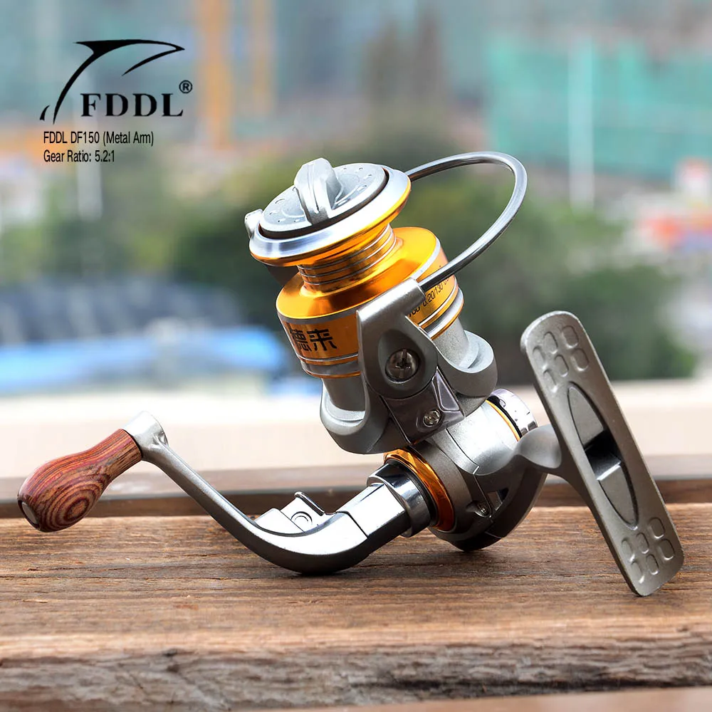 New 2016 DF150 MINI small fishing reels 5BB 5.21 carretilha pesca FDDL