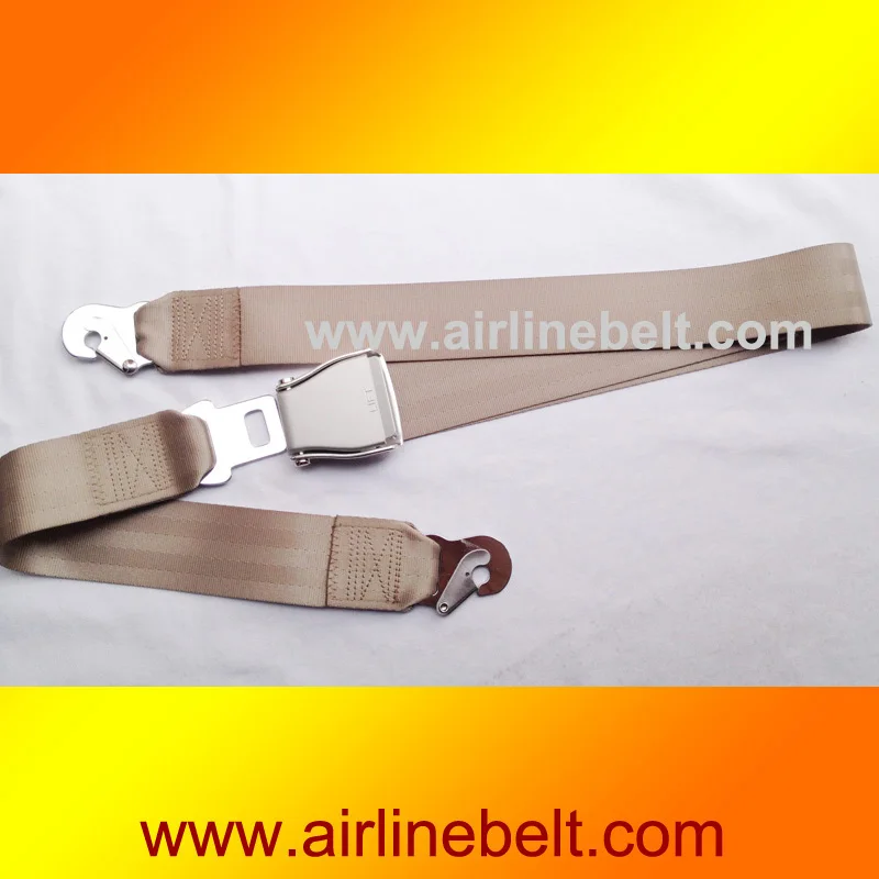 140cm adjuster length hooks aircraft airplane seat belt buckle belts
